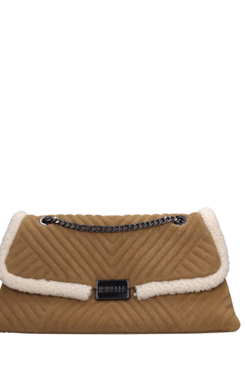Borsa Alexis Big-Shearling Rebelle
