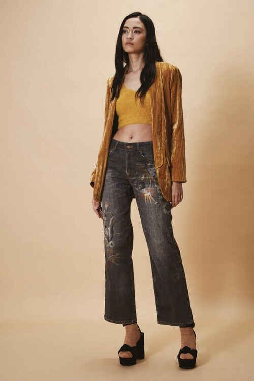 Denim Gamba dritta Selva Nenette